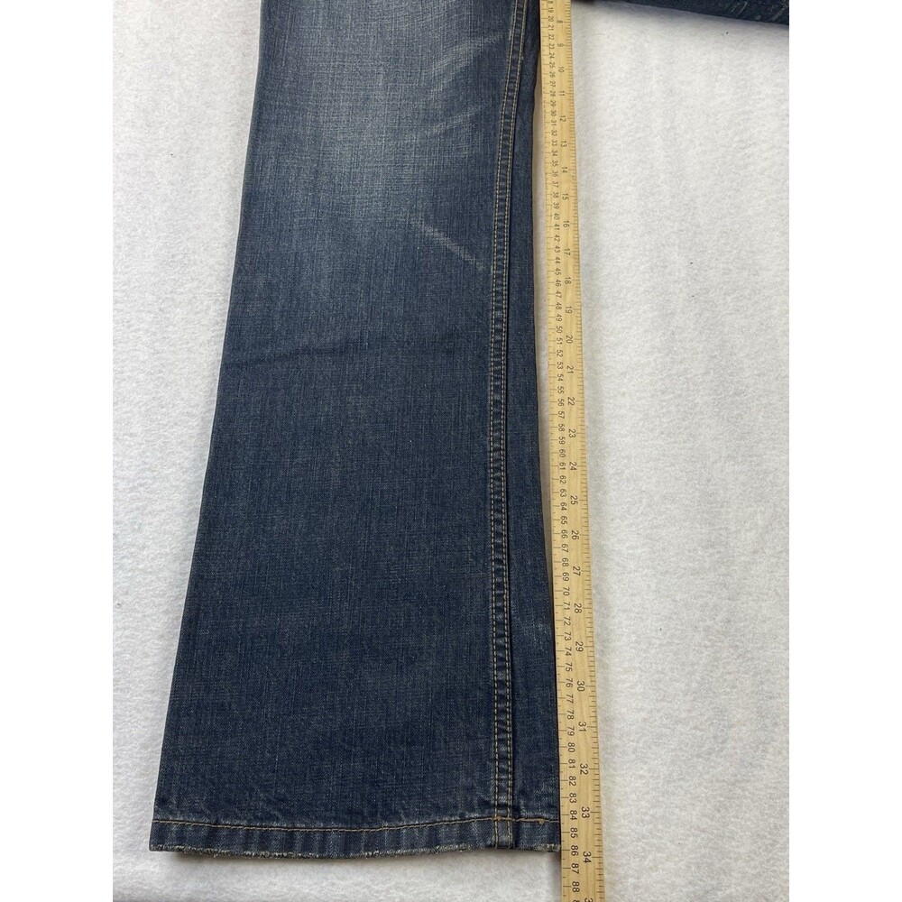 Aeropostale Jeans Men’s 34x34 Dark Blue Driggs Slim Bootcut Denim - Picture 5 of 11